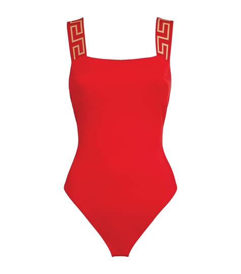 versace red swimsuit|versace swimsuit women.